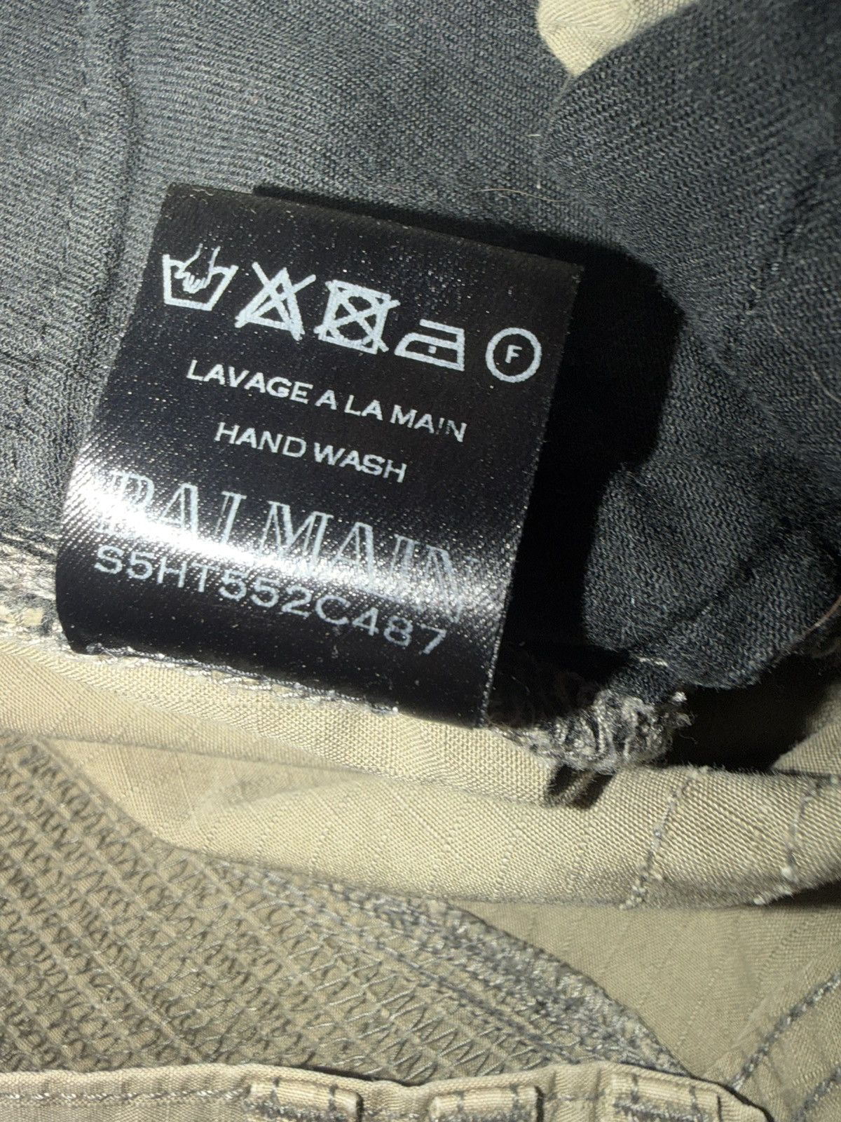 Balmain Balmain 4 Zipper Cargo Pants Size US 27 - 7 Thumbnail