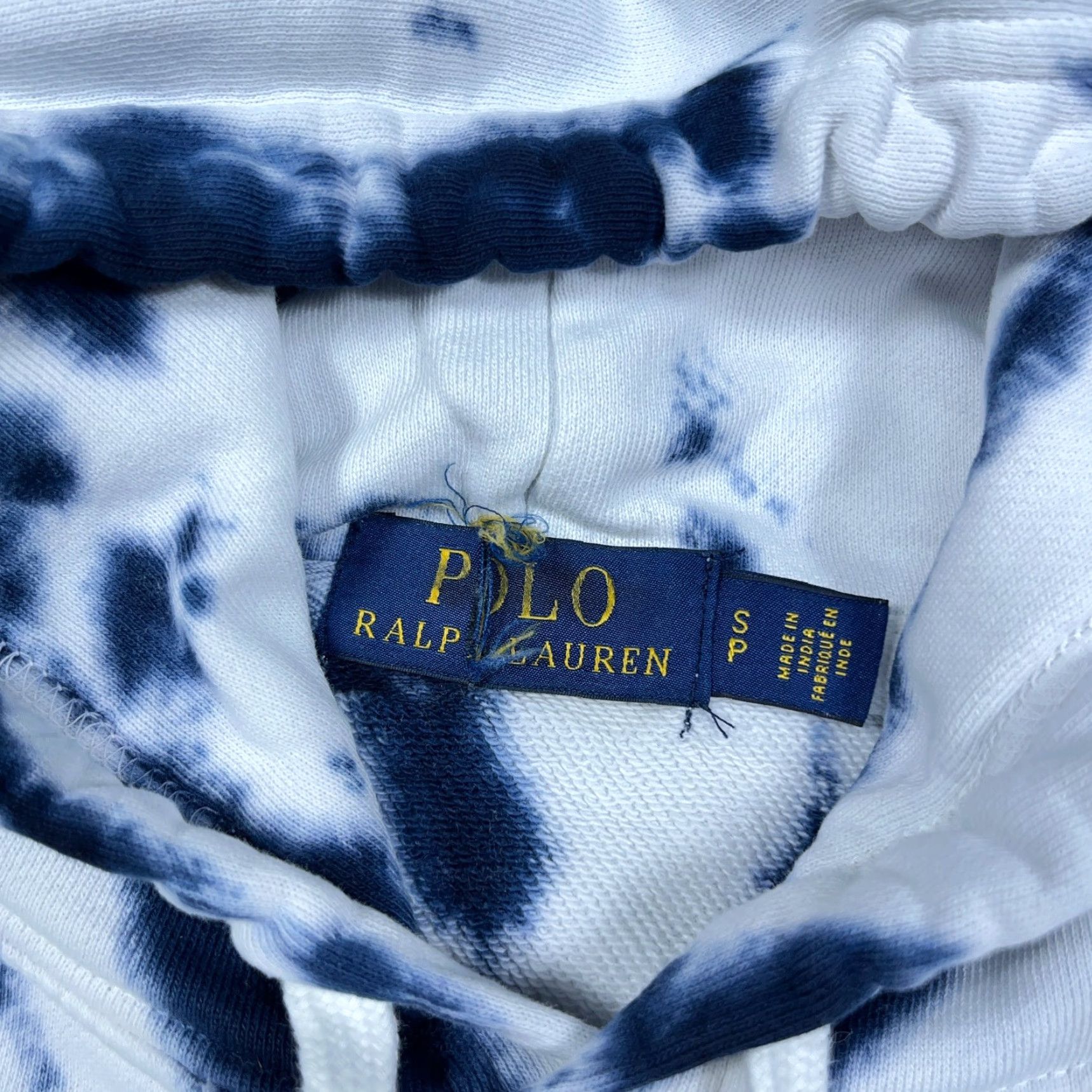 Polo Ralph Lauren Polo Ralph Lauren Hoodie Men Small Blue White Tie Dye Sweatshirt Pullover Hooded Tie-Dye Logo Embroidered Casual Size US S / EU 44-46 / 1 - 3 Thumbnail