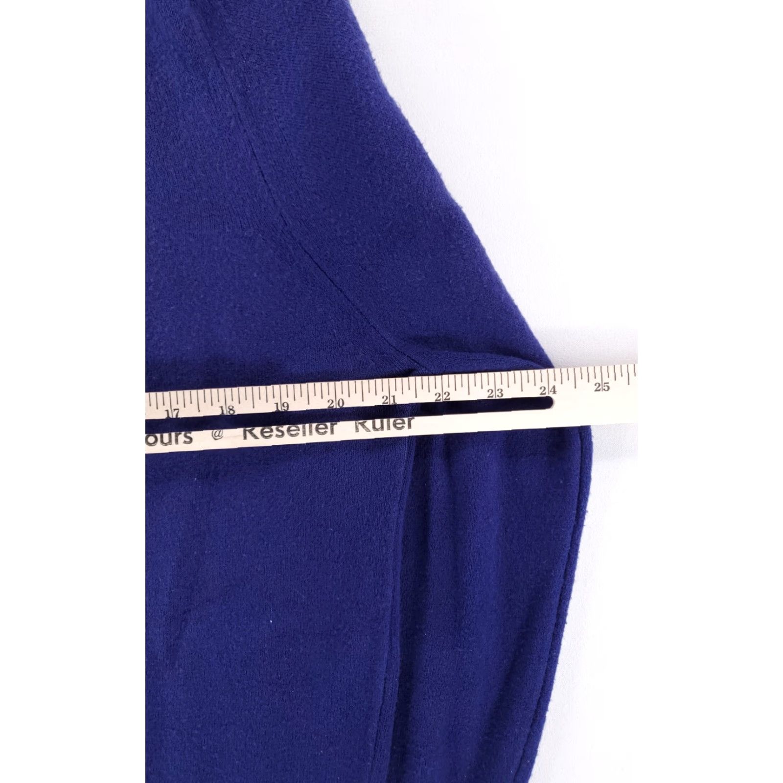 Lacoste VINTAGE Lacoste Izod VTG 80s Cable Knit V-Neck Sweater Blue Mens L Size US L / EU 52-54 / 3 - 8 Thumbnail