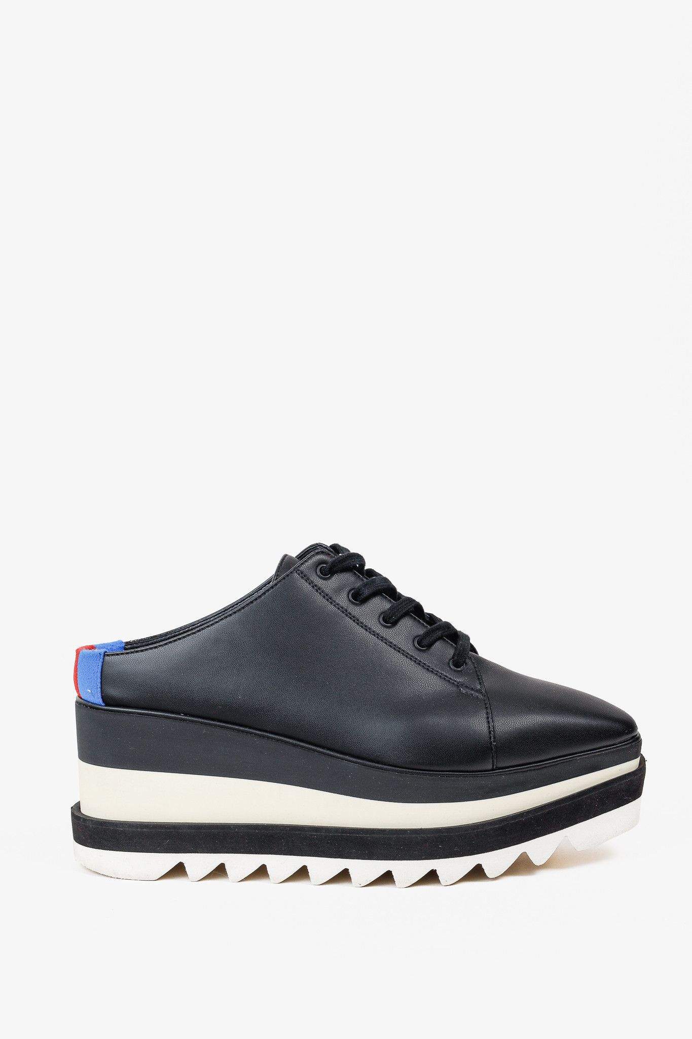 Stella McCartney Stella McCartney Black Sneak-Elyse Platform Mules Size US 7.5 / IT 37.5 - 1 Thumbnail