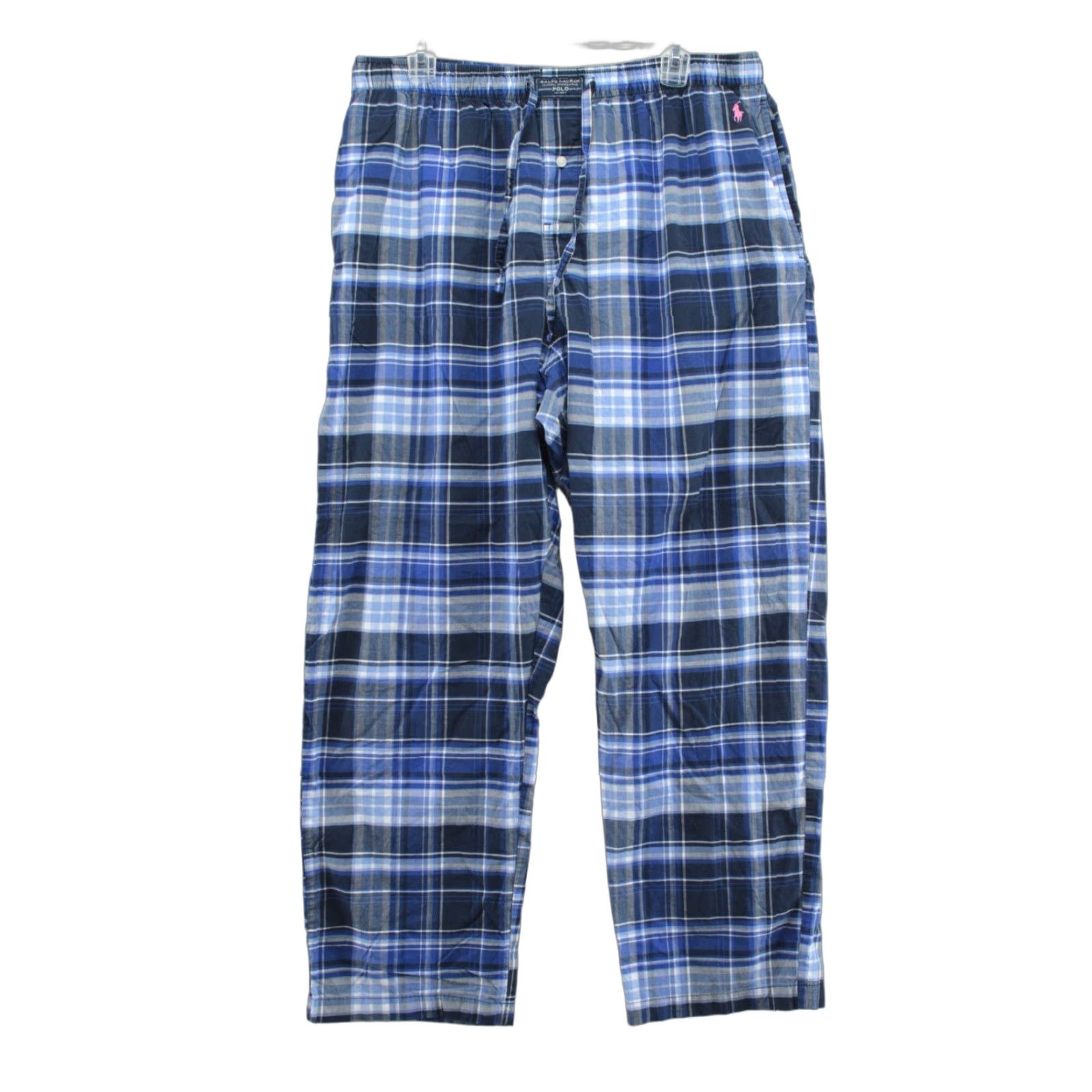 Polo Ralph Lauren Polo Ralph Lauren Pajama Pants Men's XL Logo Lounge comfortable Drawstring Plaid Size US XL / EU 56 / 4 - 1 Thumbnail