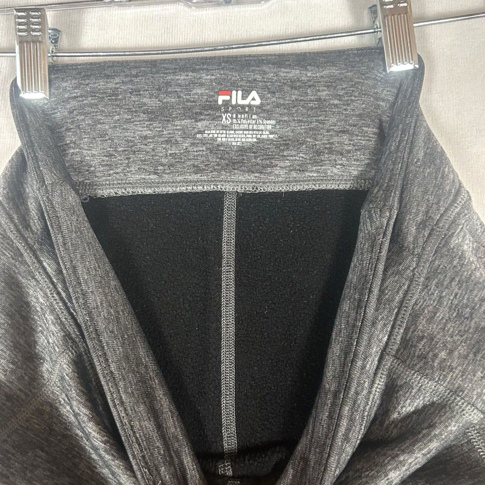 Fila FILA SPORT Leggings Womens XS Skinny Compression Moisture Wicking Gym Run Yoga Fitness Workout Tights Size 26" / US 2 / IT 38 - 3 Thumbnail