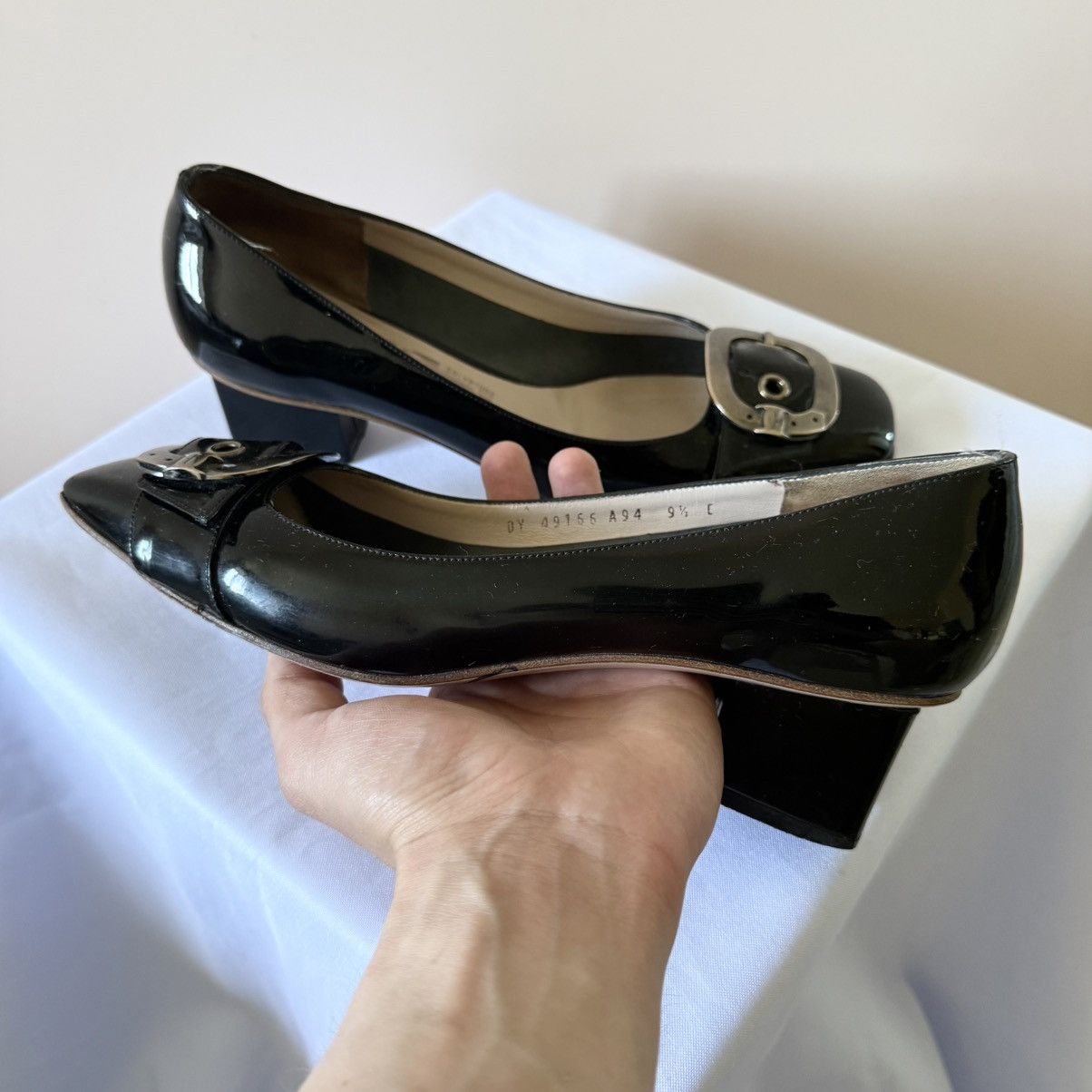 Salvatore Ferragamo RARE Salvatore Ferragamo Belt Heels Shoes Jil Sander Vibe Size US 9.5 / IT 39.5 - 8 Thumbnail
