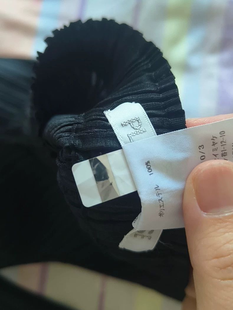 Issey Miyake Issey Miyake size:3 Black pleated pants Size 42" / US 20 - 3 Thumbnail