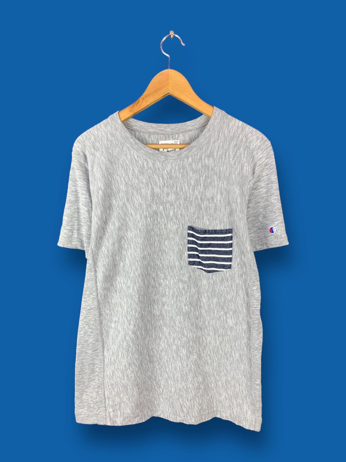 Champion Steals! Champion Reverse Weave Pocket Tee Premium Jersey Size US L / EU 52-54 / 3 - 1 Thumbnail