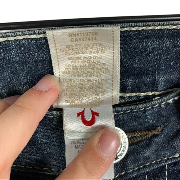 True Religion True Religion Dark Wash Bootcut Jeans Womens Size 28 Size 28" / US 6 / IT 42 - 7 Thumbnail
