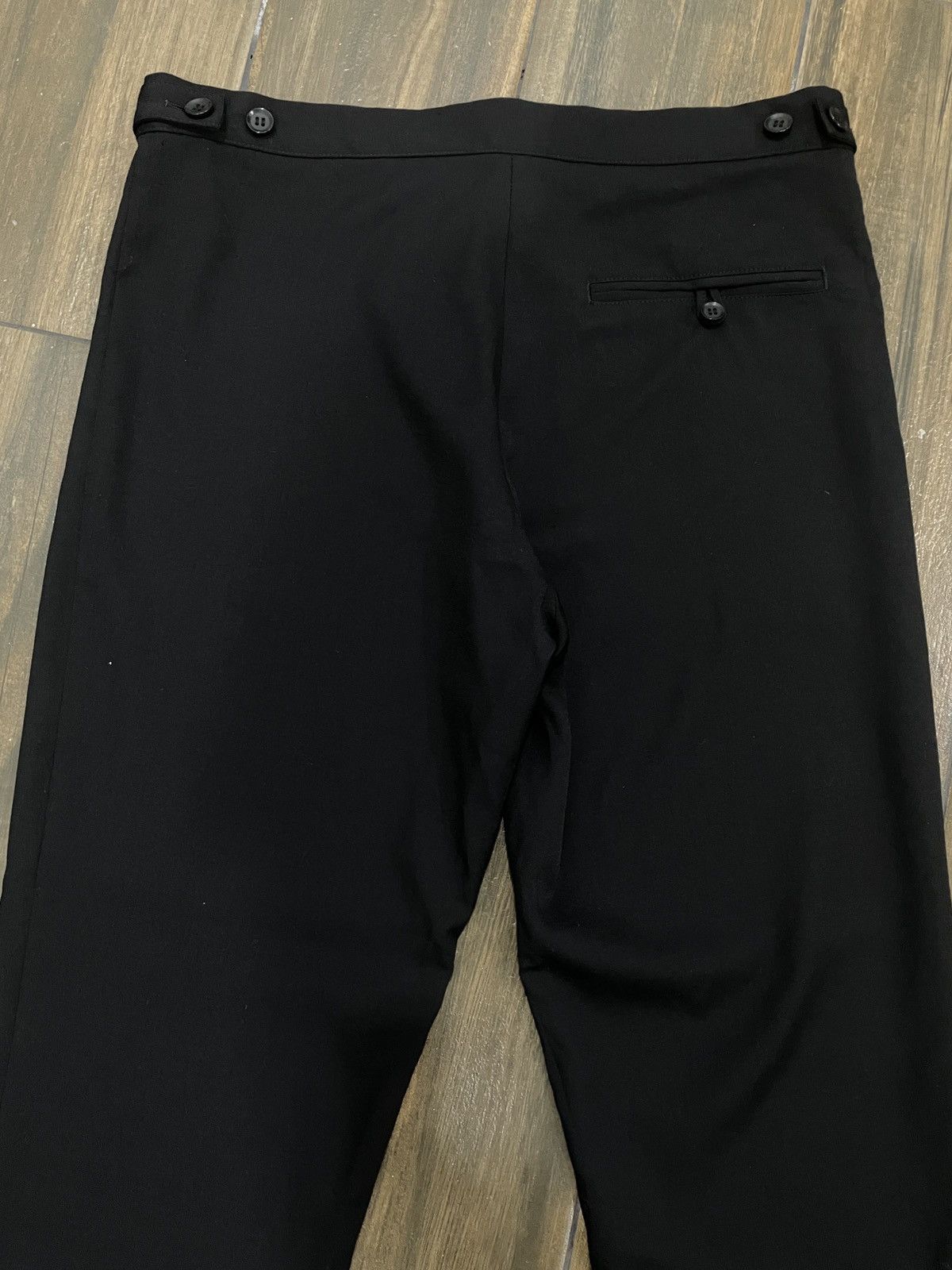 Yohji Yamamoto Yohji Yamamoto Laine Wool Cropped Pants Size US 31 - 3 Thumbnail