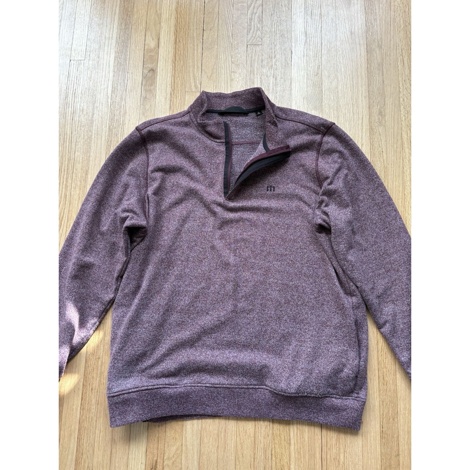 TravisMathew Travis Mathew Sweater Mens Red Golf Quarter Zip Pullover XL Size US XL / EU 56 / 4 - 7 Thumbnail