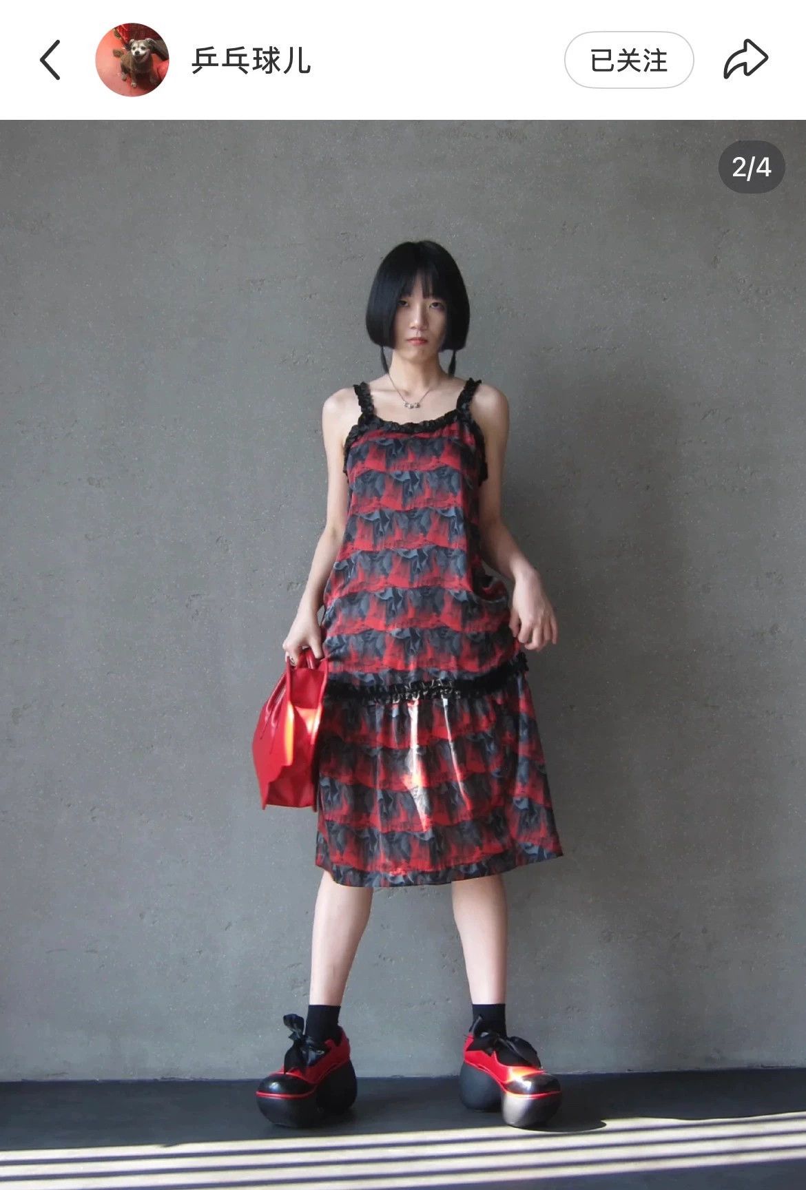 Comme des Garcons Comme des Garçons Women's 08 AW Bow Lace Suspender Dress Size XS / US 0-2 / IT 36-38 - 8 Thumbnail