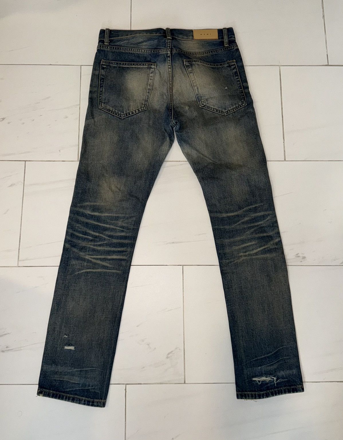 MNML MNML Distressed Jeans Size US 29 - 2 Thumbnail