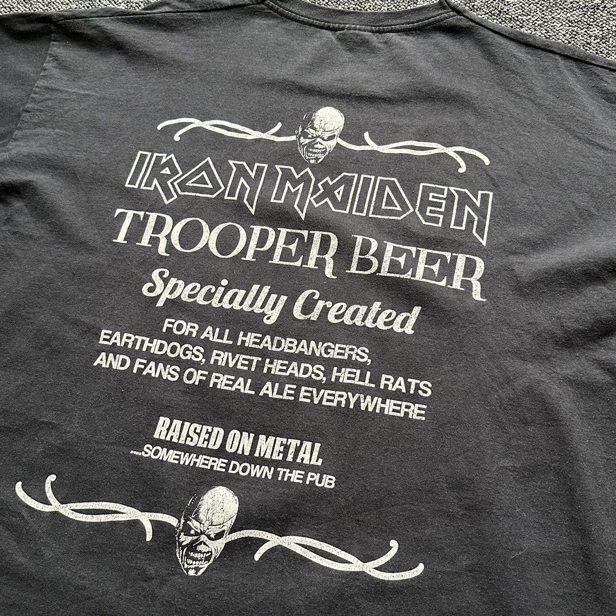 Band Tees × Iron Maiden tee trooper beer iron maiden vintage Size US XXL / EU 58 / 5 - 4 Thumbnail