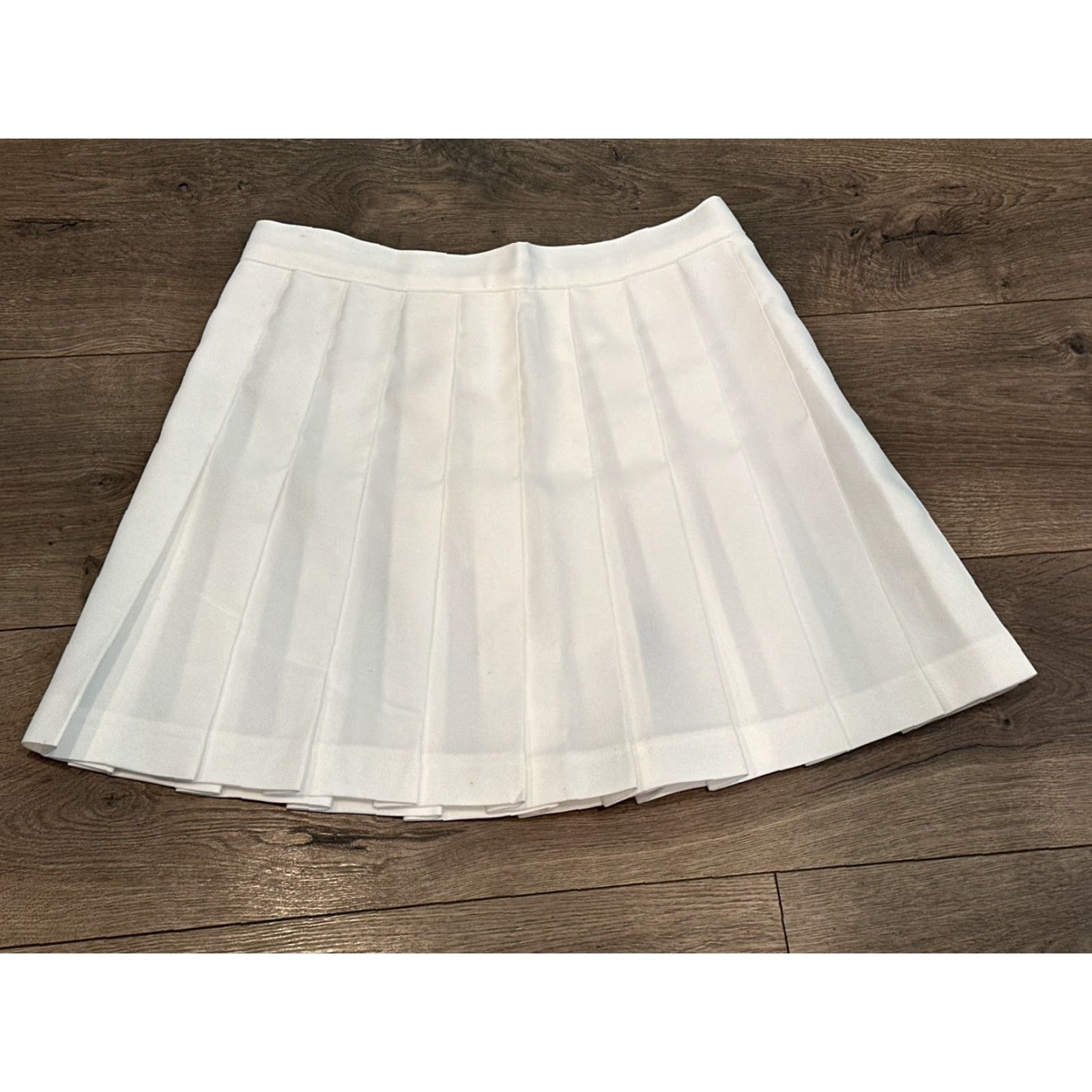 Reebok VINTAGE 90s Reebok Midi Skirt Size 10 White Women's Athletic Tennis Deadstock Size 32" / US 10 / IT 46 - 5 Thumbnail