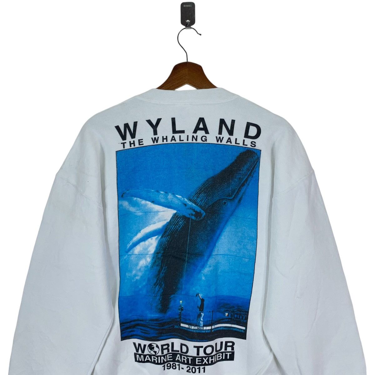 Vintage VINTAGE WYLAND THE WHALING WALLS WORLD TOUR MARINE Size US L / EU 52-54 / 3 - 2 Thumbnail