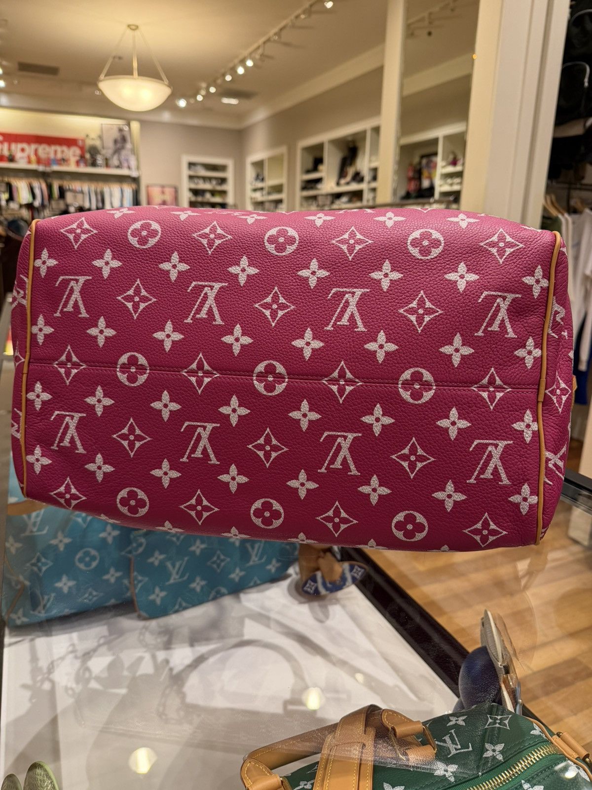 Louis Vuitton Louis Vuitton P9 Speedy 40 Bandouliere Pink Agate Size ONE SIZE - 10 Thumbnail