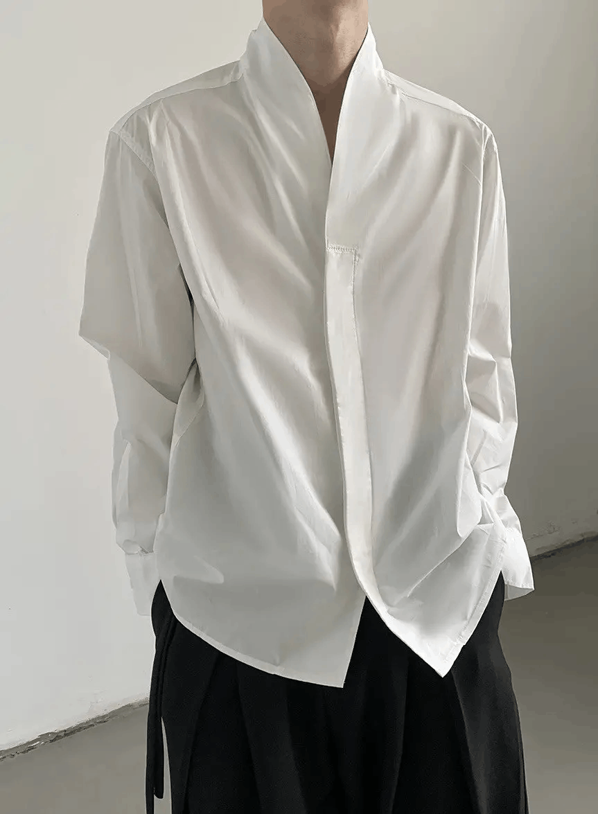 Japanese Brand × Vintage Korean fashion retro cleanfit shirt Size US M / EU 48-50 / 2 - 1 Thumbnail