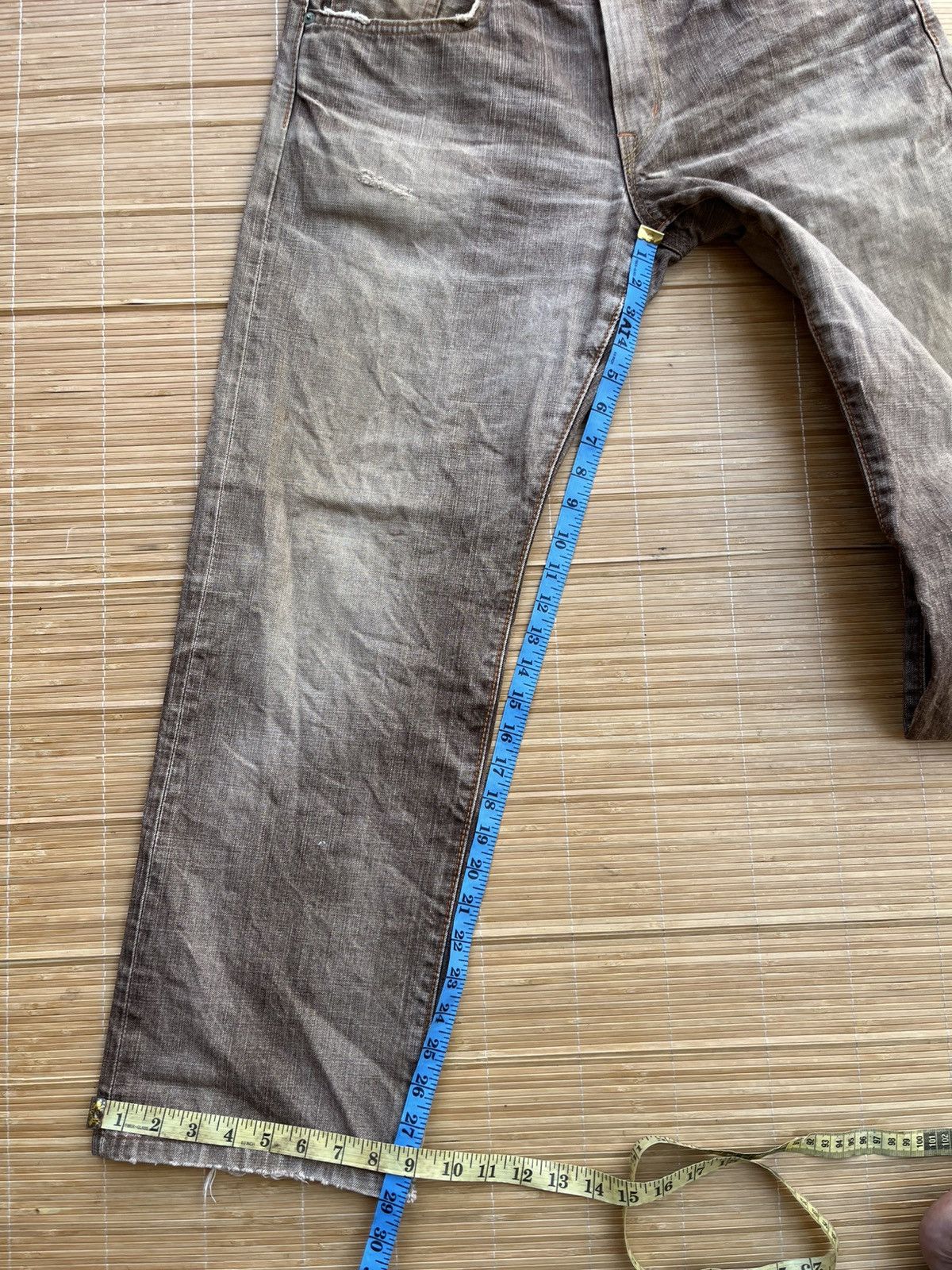 Edwin Vintage Edwin 505zx selvedge denim distress Size US 35 - 22 Thumbnail