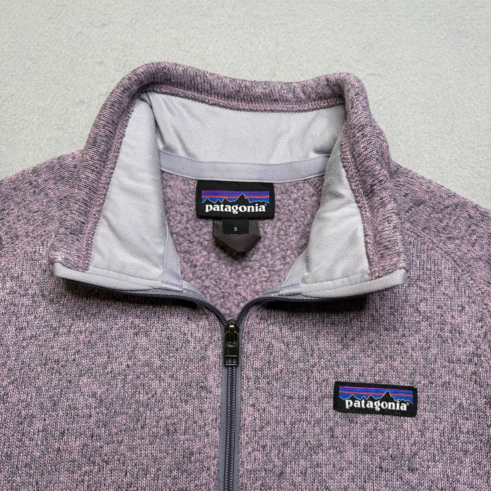 Patagonia Patagonia Better Sweater 1/4 Zip Fleece Womens S Purple Size S / US 4 / IT 40 - 2 Thumbnail