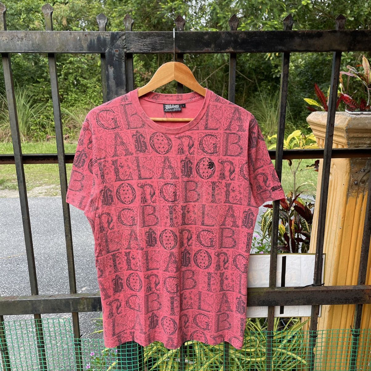 Billabong 🔥Vintage Y2K Billabong All Over Print Surfing Wear Tee Size US L / EU 52-54 / 3 - 1 Thumbnail