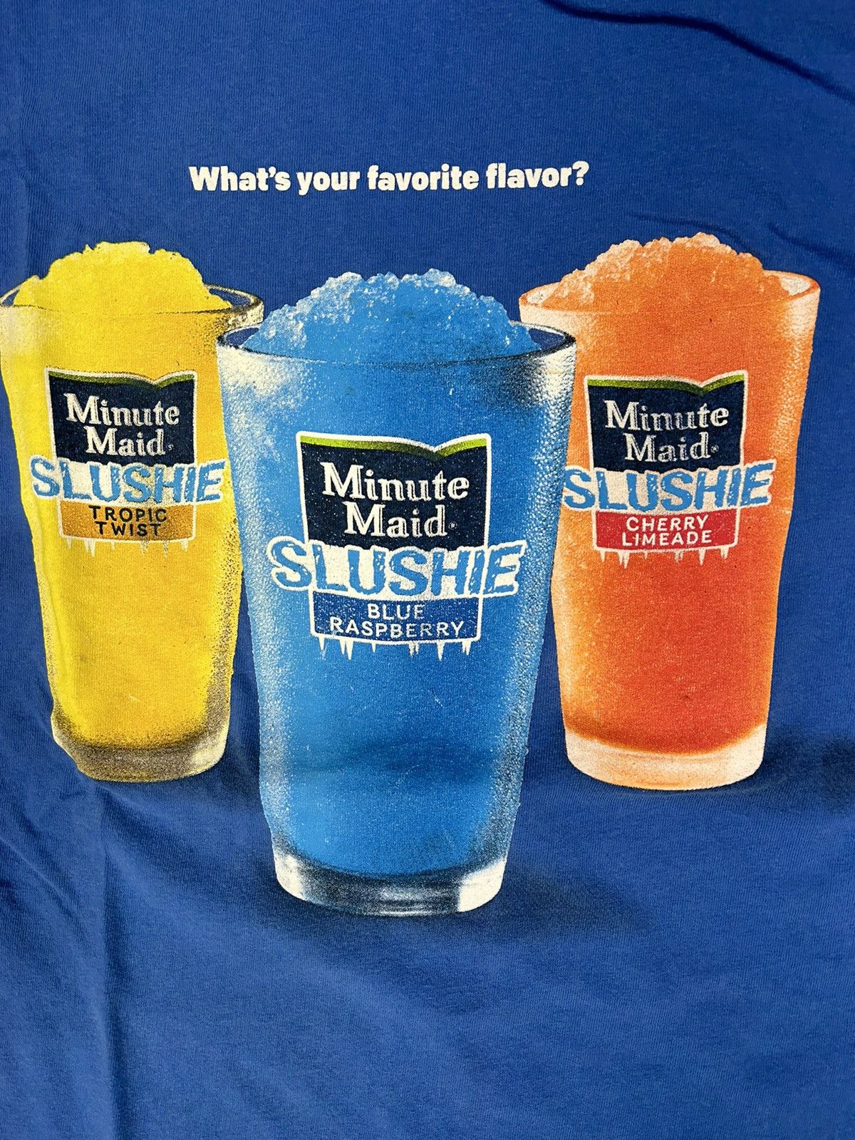 Japanese Brand × Vintage Crazy Vintage y2K Essential McDonalds Drink Blue Tee Shirt Size US L / EU 52-54 / 3 - 2 Thumbnail