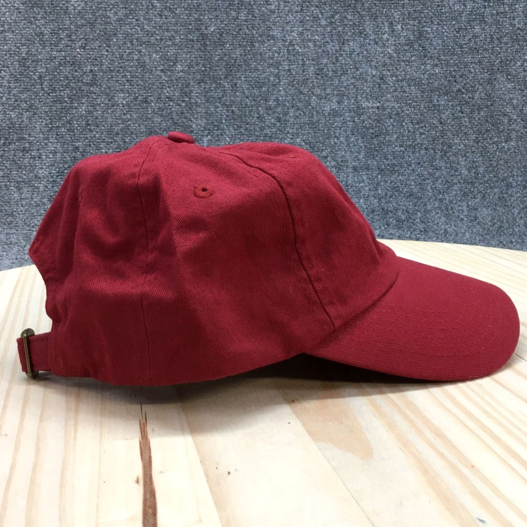 Vintage Black Lives Matter Baseball Cap Hat Mens Maroon Cotton Adjustable One Size Size ONE SIZE - 5 Thumbnail