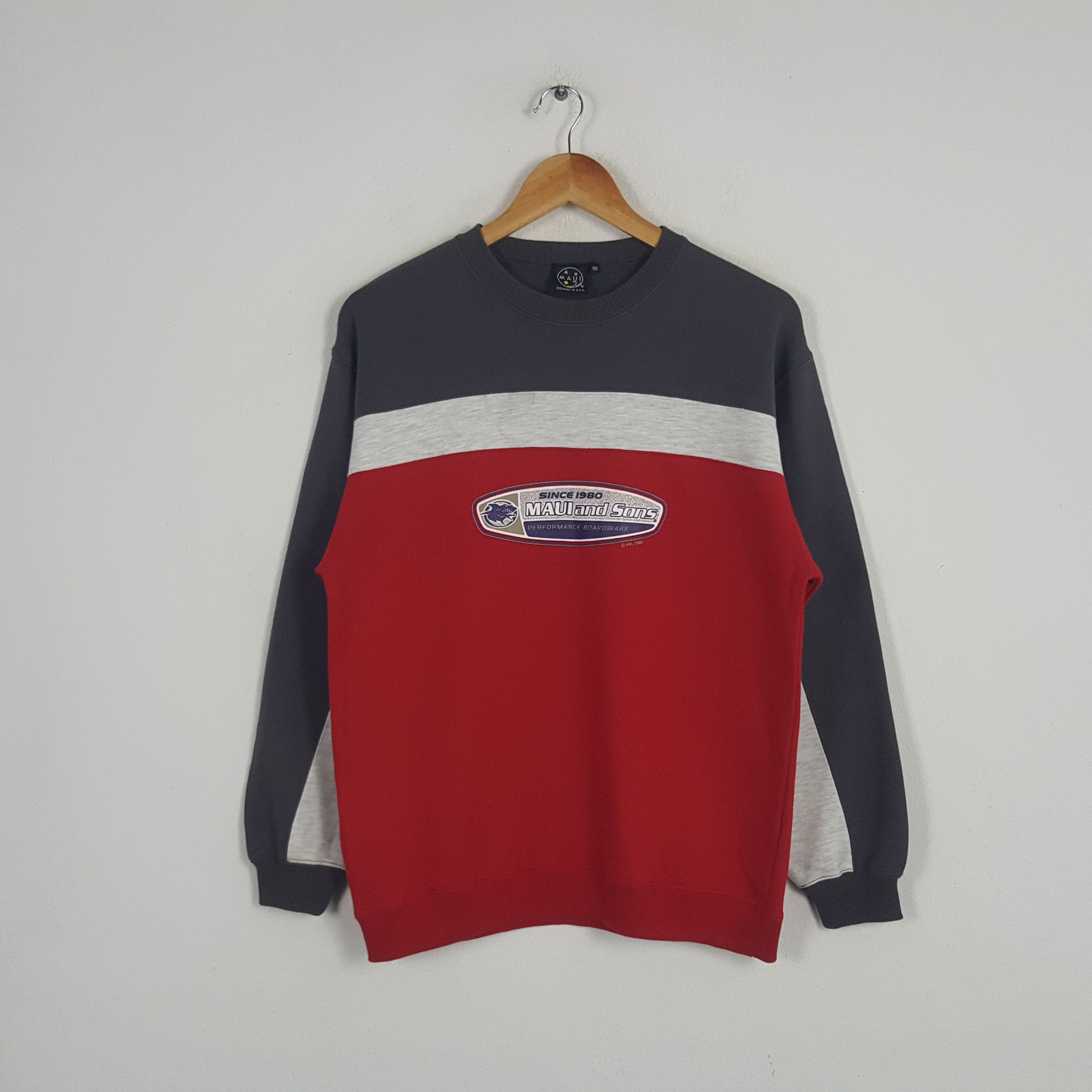 Vintage Maui and Sons Surfing Style Sweatshirt