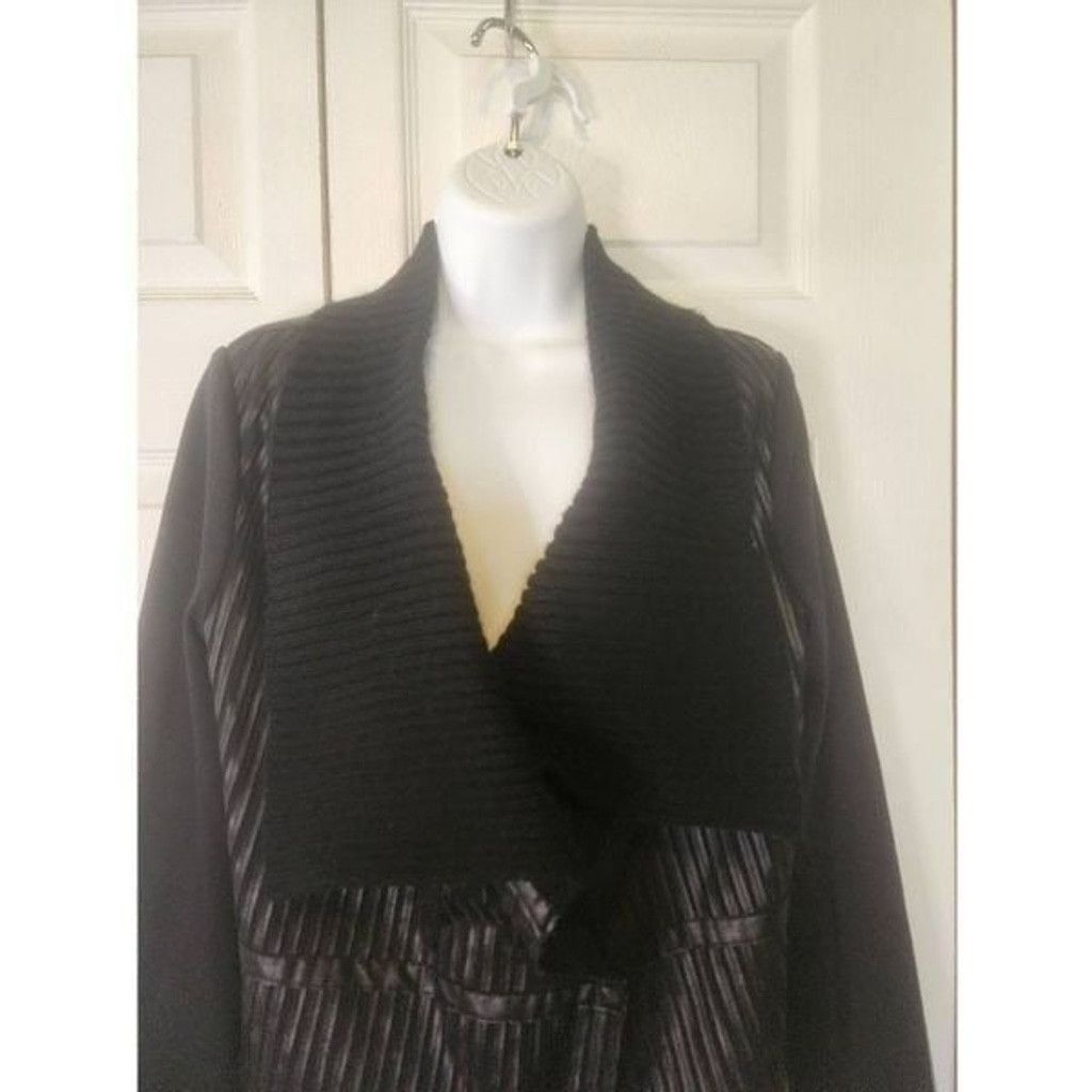 Other Rafaella Black Cardigan Size XS / US 0-2 / IT 36-38 - 2 Thumbnail
