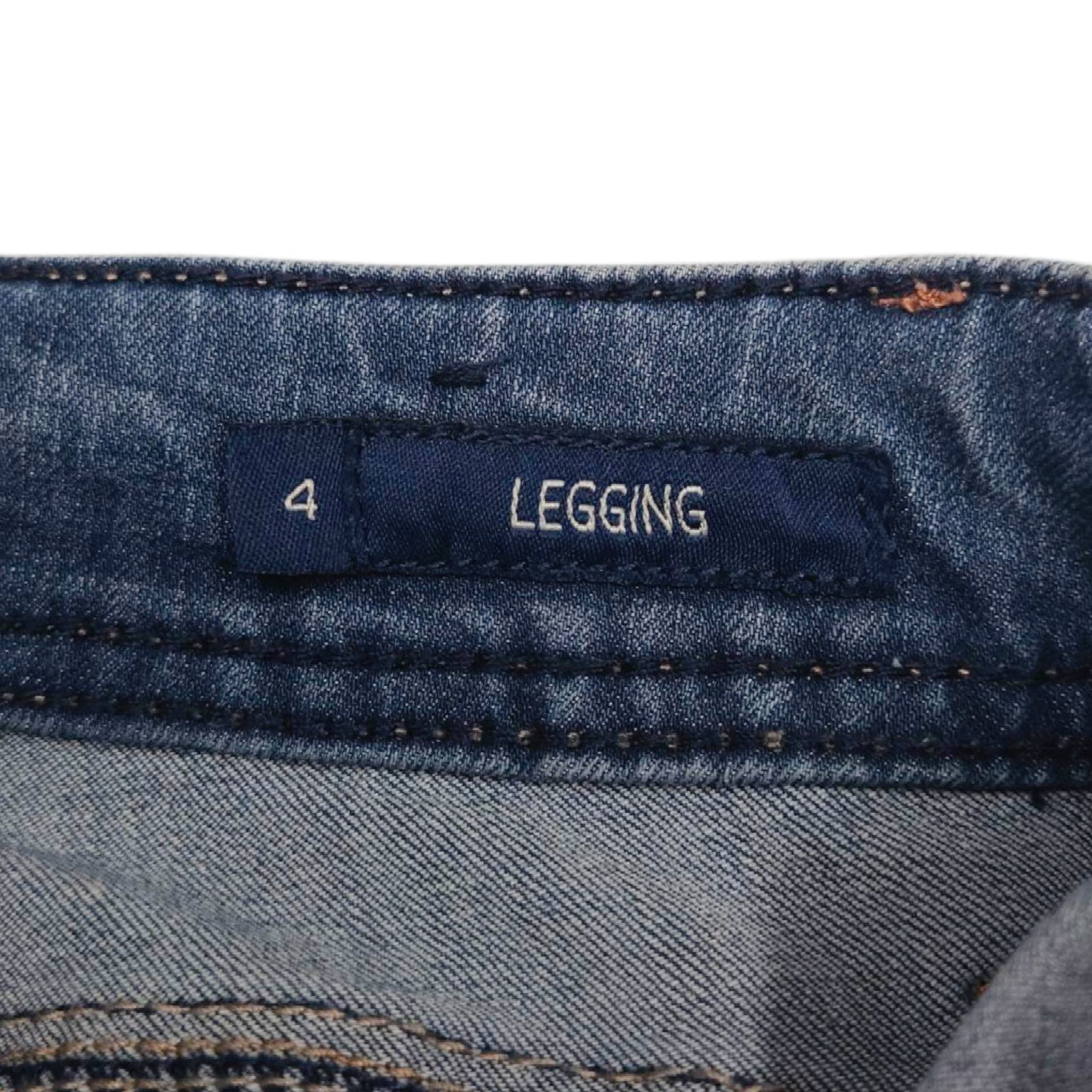 Seven 7 EUC Seven 7 Mid Rise Slim Legging Jeans Sz. 4 [27.5] x28 Size 27" / US 4 / IT 40 - 7 Thumbnail