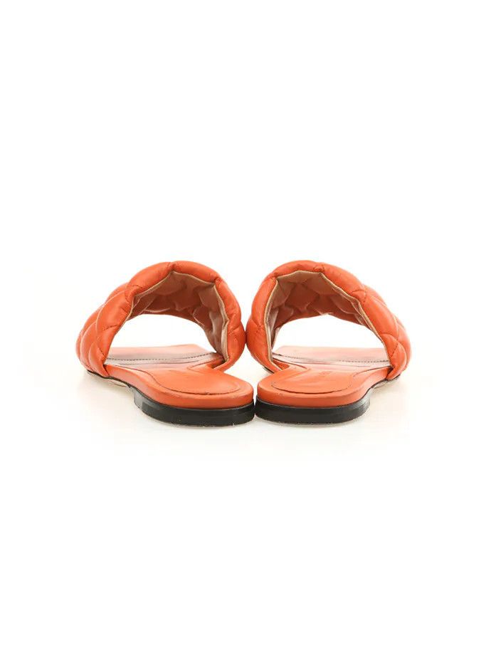 Bottega Veneta o1n1vont1124 Padded Sandals Flats in Orange Size US 6.5 / IT 36.5 - 4 Thumbnail