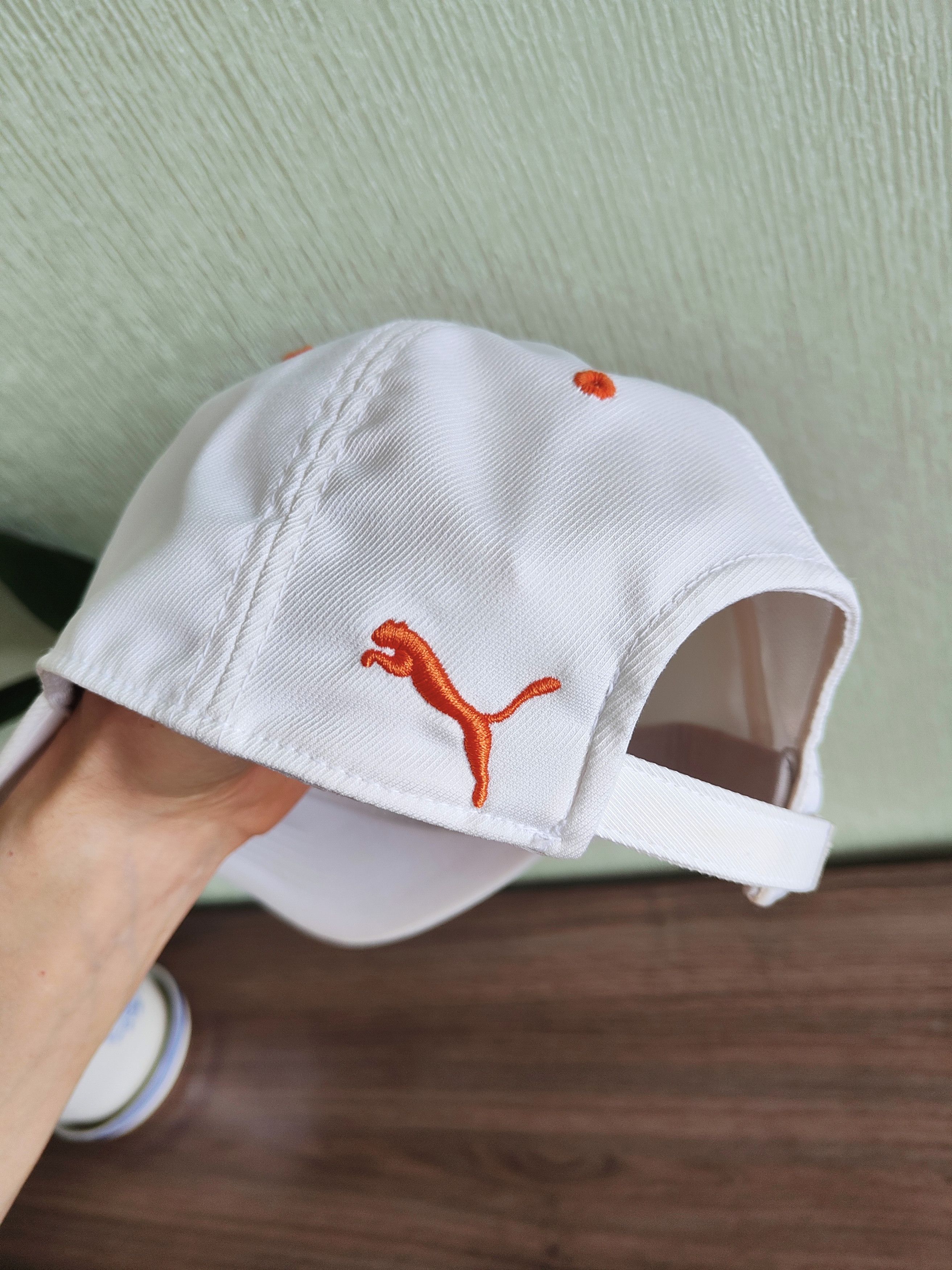 Puma Vintage Puma Cap Puma Orange Logo Cap Size ONE SIZE - 6 Thumbnail