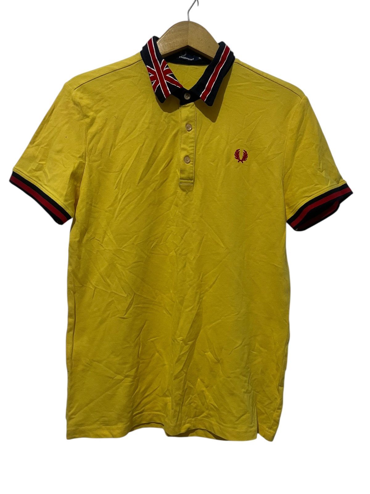 Fred Perry Union Jack collar short sleeve polo shirt fred perry Size US M / EU 48-50 / 2 - 1 Thumbnail