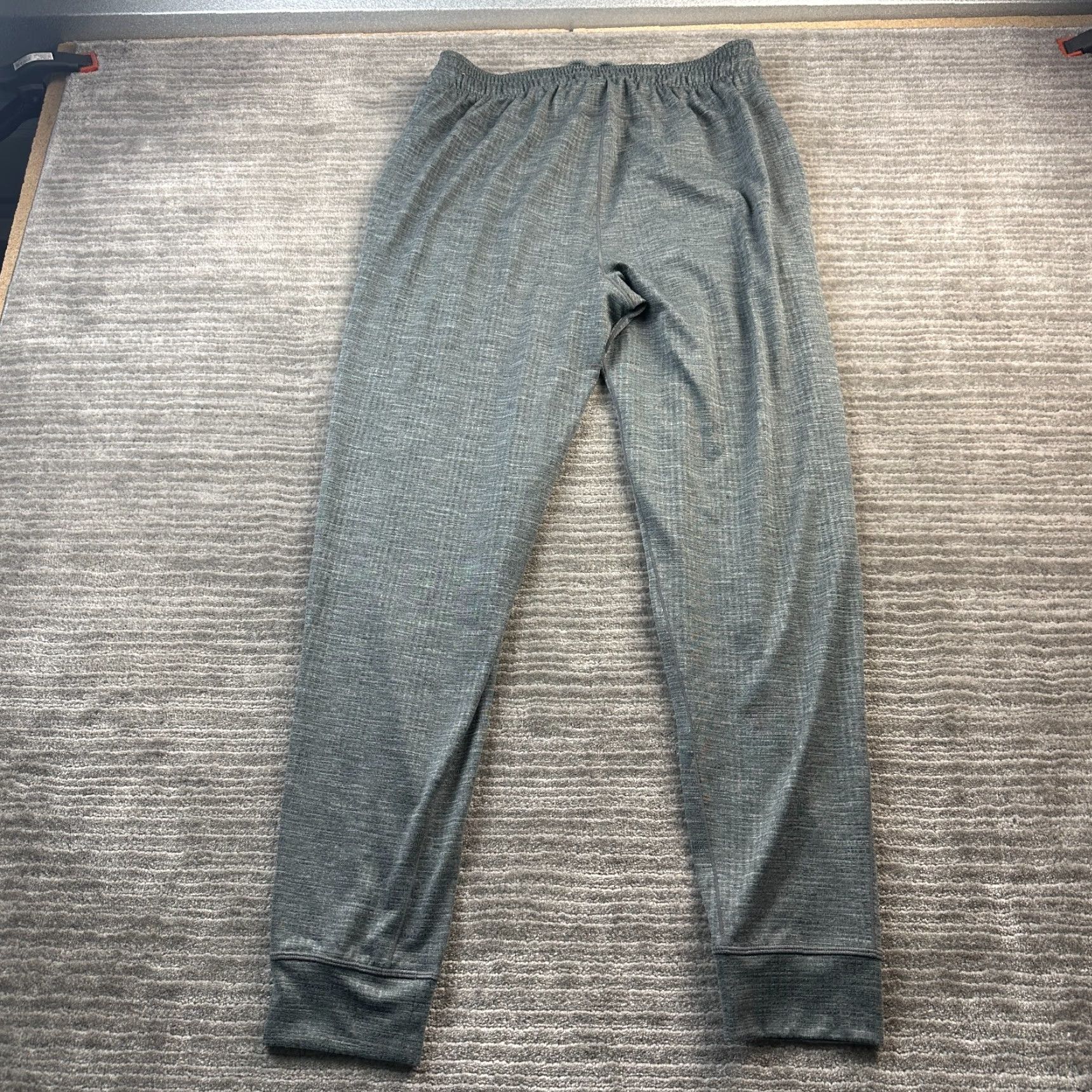 Nike Nike Yoga Pants Mens M Gray Dri-Fit Joggers with Pockets, Stretch, Inseam 29 in, Polyester Spandex, Regular Fit, Athletic Activewear Size US 31 - 2 Thumbnail