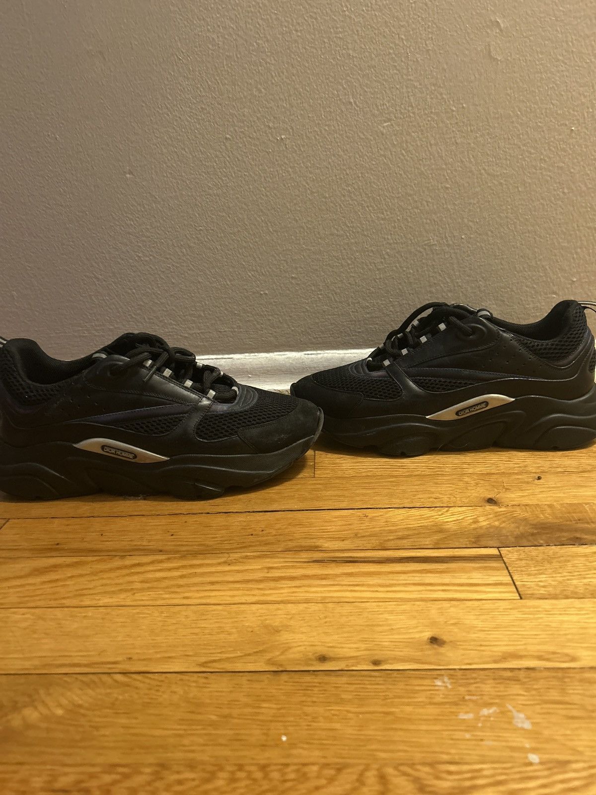 Dior Dior Black Reflective B22 sneaker Size US 11 / EU 44 - 6 Thumbnail
