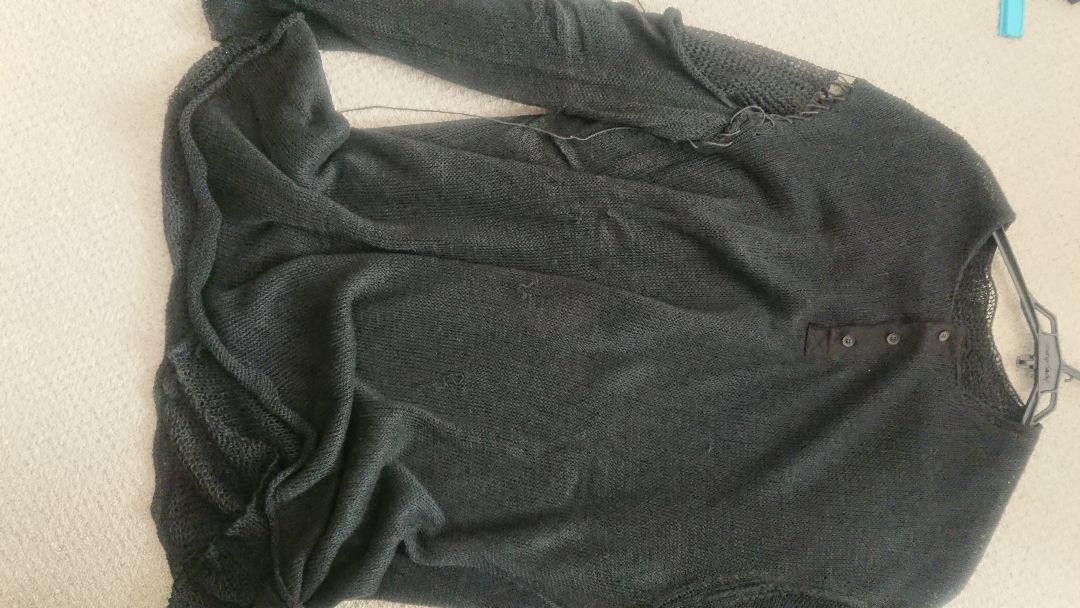 Yohji Yamamoto yohji yamamoto pour homme knit Size US L / EU 52-54 / 3 - 6 Thumbnail