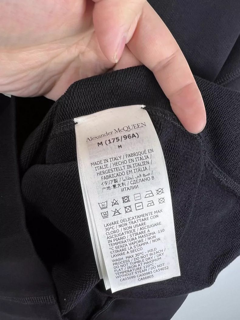 Alexander McQueen Alexander McQueen New Inkjet Letter Sweatshirt Size US M / EU 48-50 / 2 - 7 Thumbnail