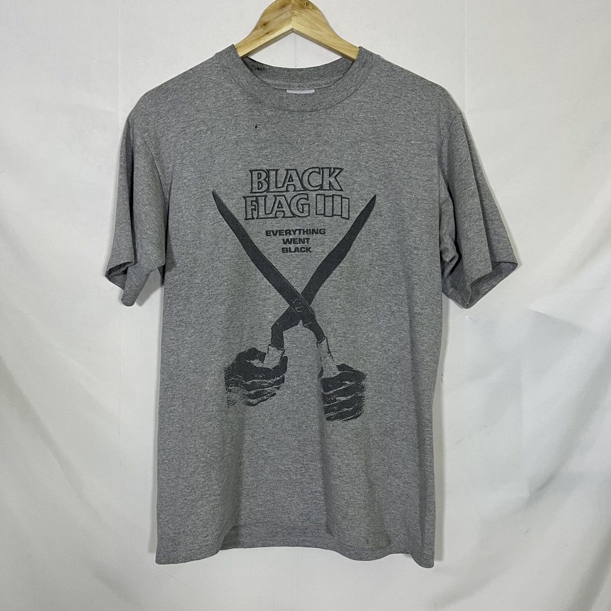 Band Tees VTG BLACK FLAG PRO CLUB TEE Size US M / EU 48-50 / 2 - 1 Thumbnail