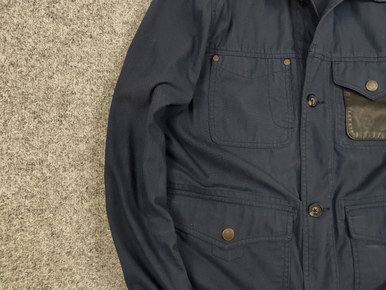 Chevignon Vintage Chevignon Light Pocket blue B Worker Jacket Size US S / EU 44-46 / 1 - 8 Thumbnail