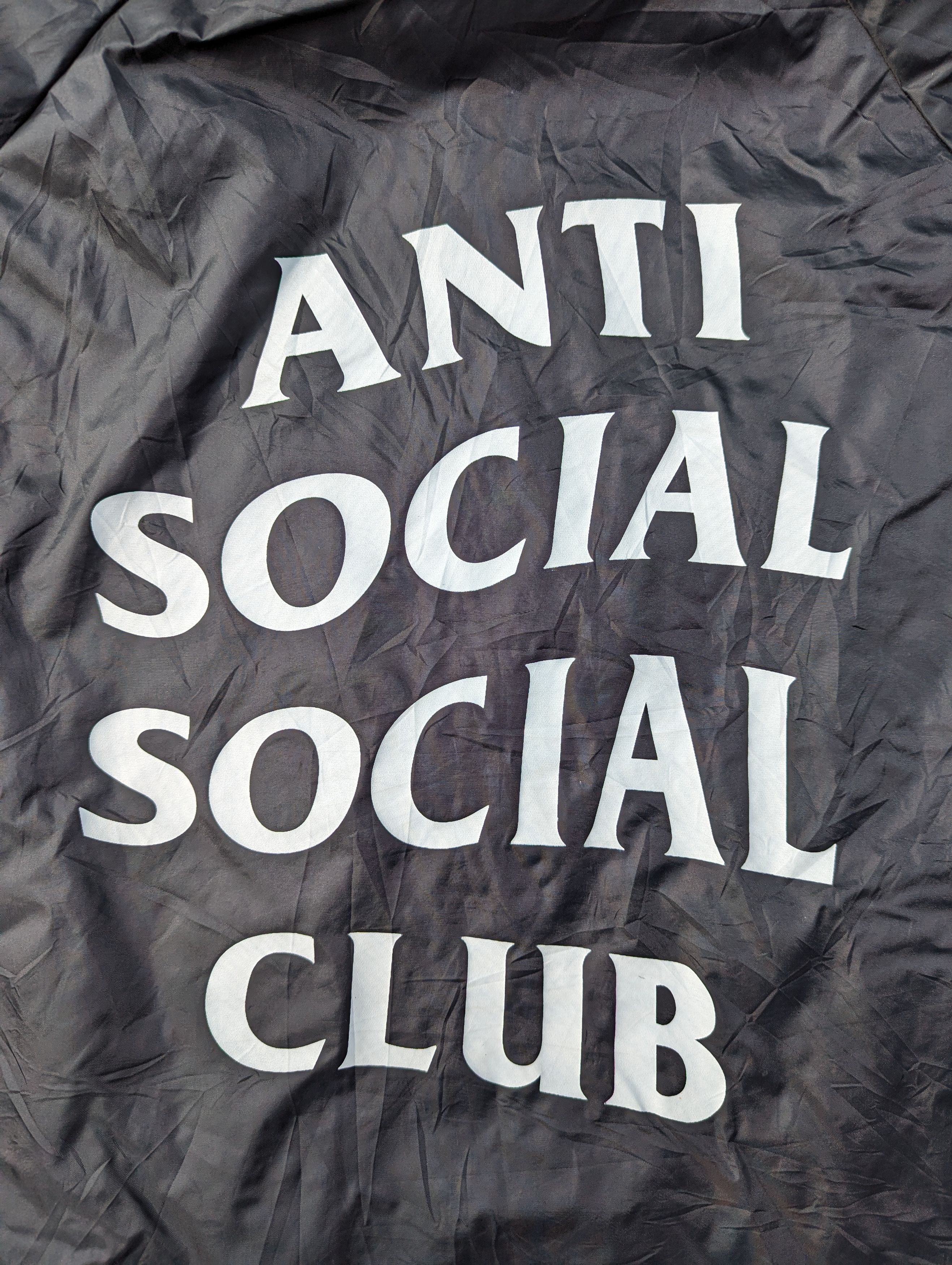 Anti Social Social Club ANTI SOCIAL SOCIAL CLUB COACH JACKET Size US XL / EU 56 / 4 - 8 Thumbnail