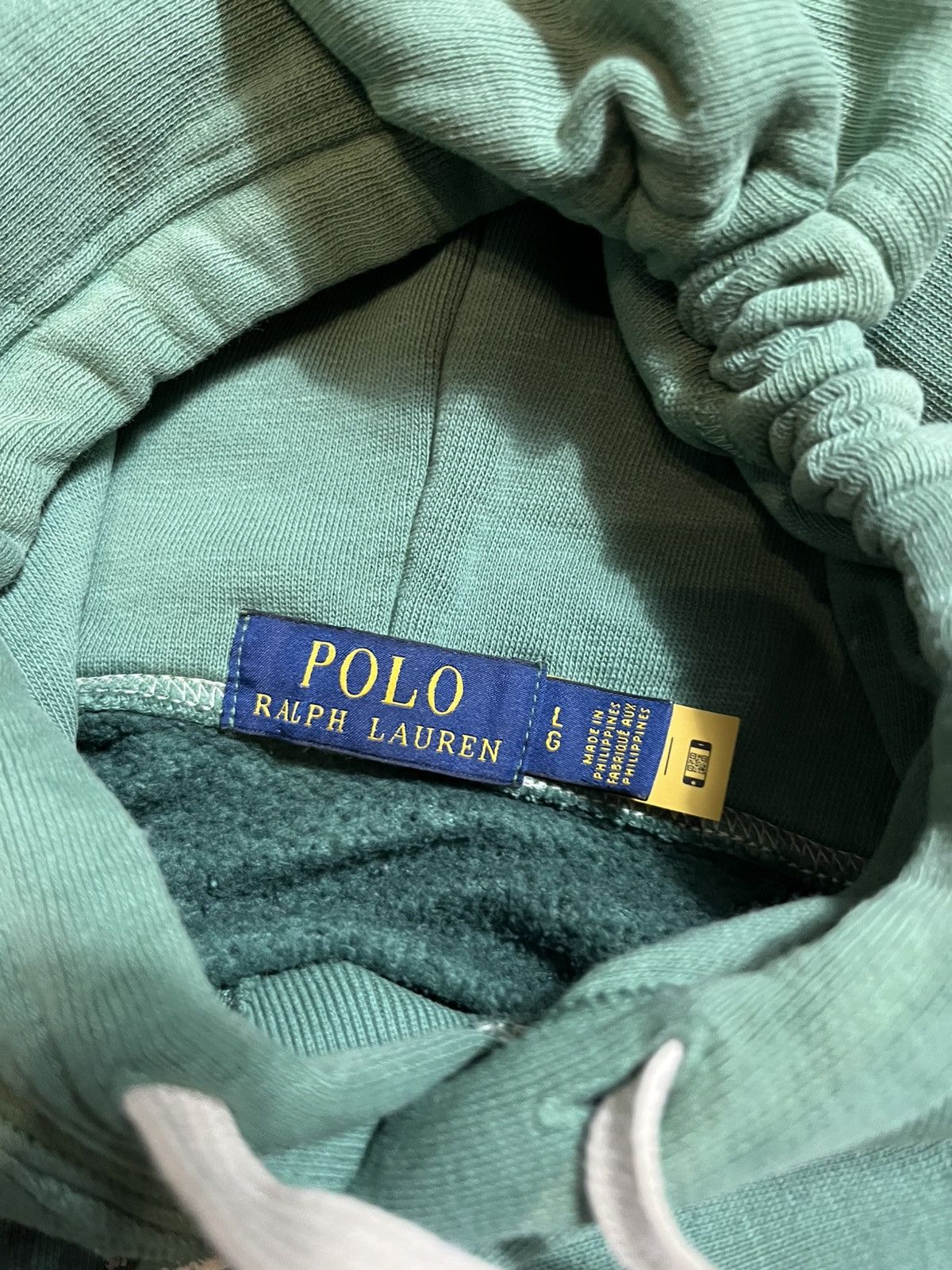 Polo Ralph Lauren RALPH LAUREN STATE FORESTRY DEPT. COTTON Y2K STYLE HOODIE Size US L / EU 52-54 / 3 - 5 Thumbnail