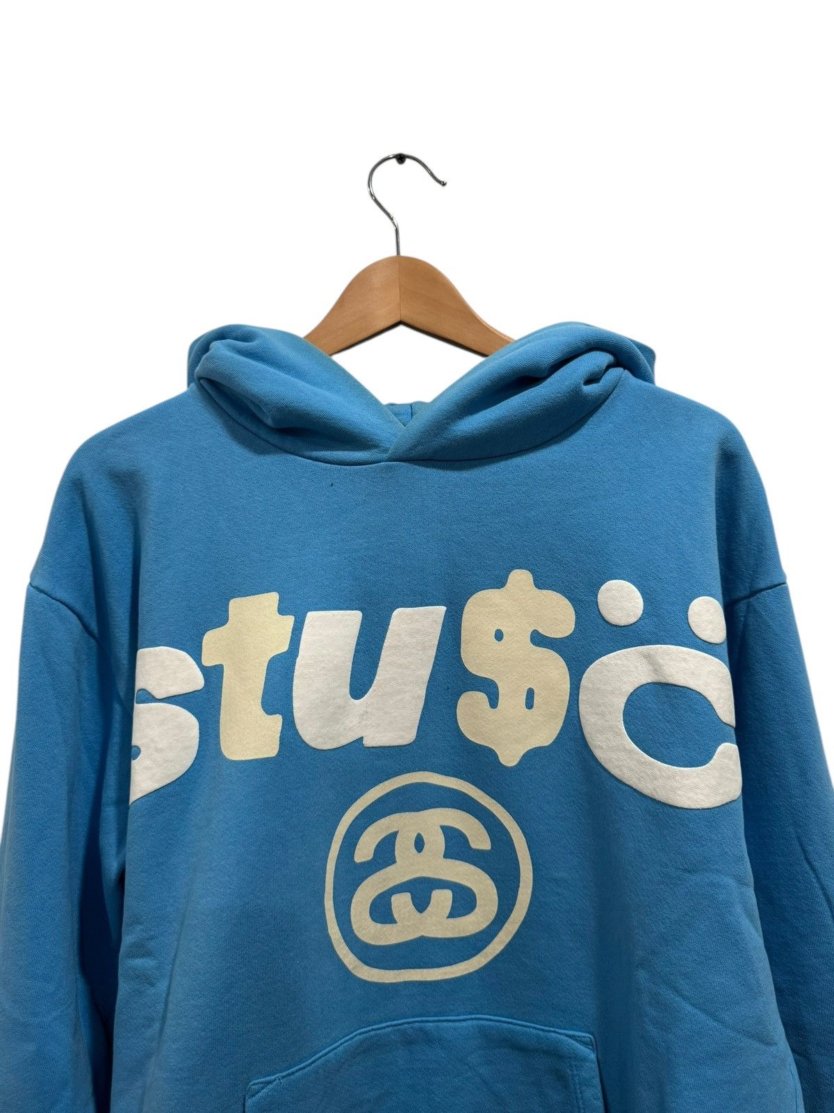 Cactus Plant Flea Market × Stussy Stussy x Cactus Plant Flea Market 8 Ball Pigment Hoodie Blue Size US M / EU 48-50 / 2 - 2 Thumbnail
