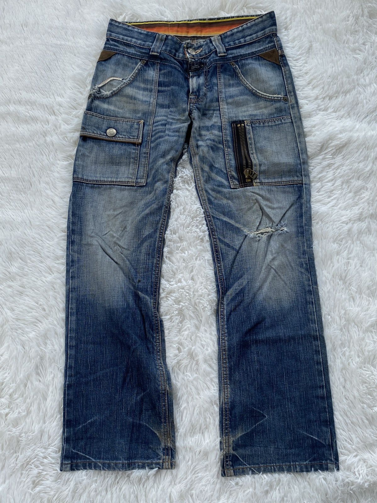 Edwin 💥Last Drop 💥Edwin Bushpant BlueTrip Pant Jeans Made in Japan Size US 31 - 1 Thumbnail