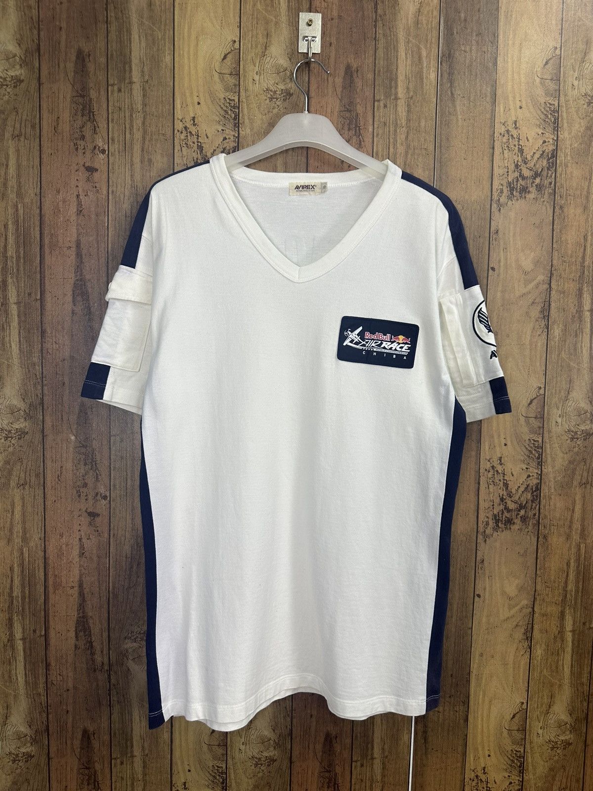 Avirex × Red Bull Avirex Redbull Air Race 2018 Chiba National Crew Shirt A417 Size US XL / EU 56 / 4 - 1 Thumbnail