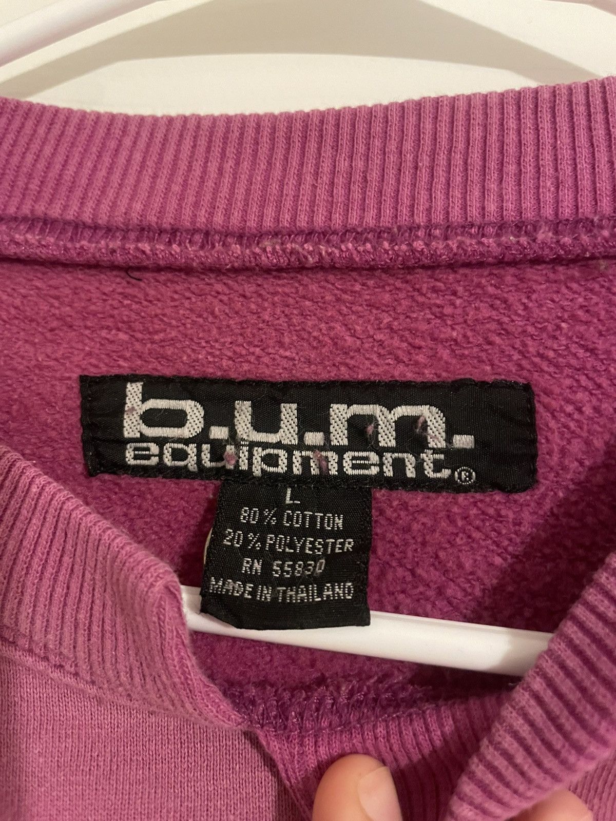 B.U.M Equipment B.U.M Equipment pink sweatshirt Size S Size US XS / EU 42 / 0 - 4 Thumbnail