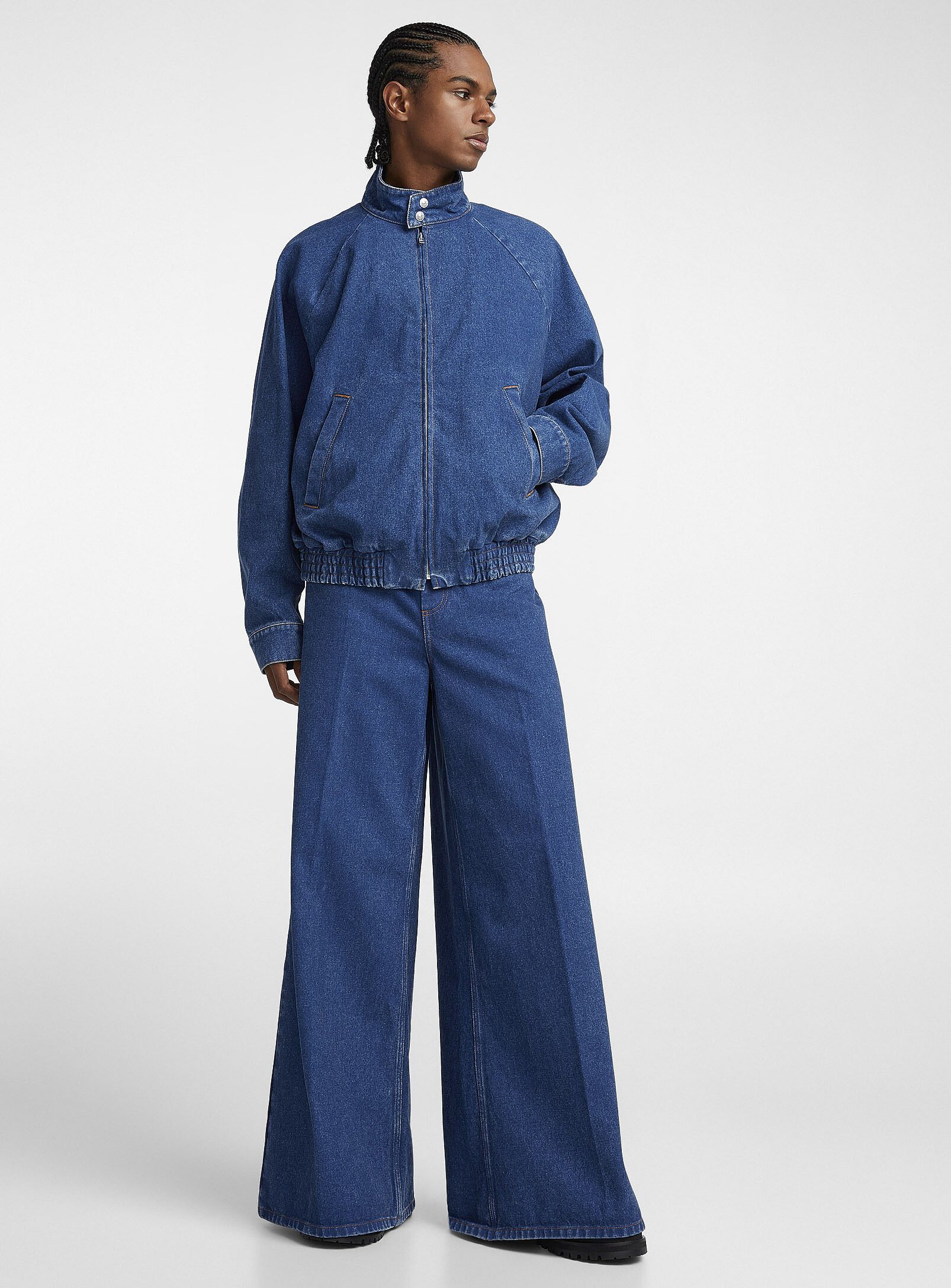 Marni BNWT AW24 MARNI BLEACHED COATED DENIM JACKET 48 Size US M / EU 48-50 / 2 - 21 Thumbnail