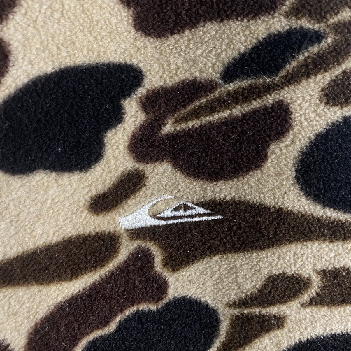 Quiksilver Vintage Quiksilver Duck Camouflage Hoodie Fleece Zipper Size US L / EU 52-54 / 3 - 6 Thumbnail