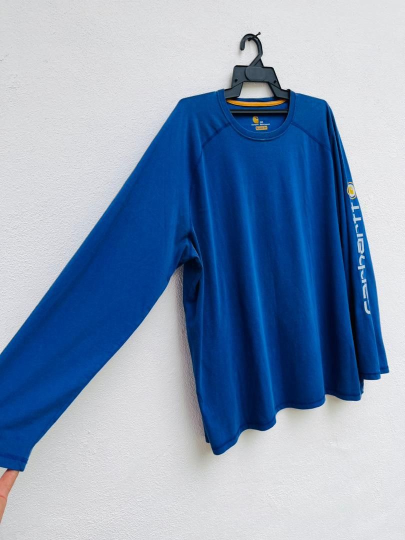 Carhartt × Japanese Brand × Vintage Vintage Carhatt Streetwear Fashion Style Long Sleeve Size US XL / EU 56 / 4 - 3 Thumbnail