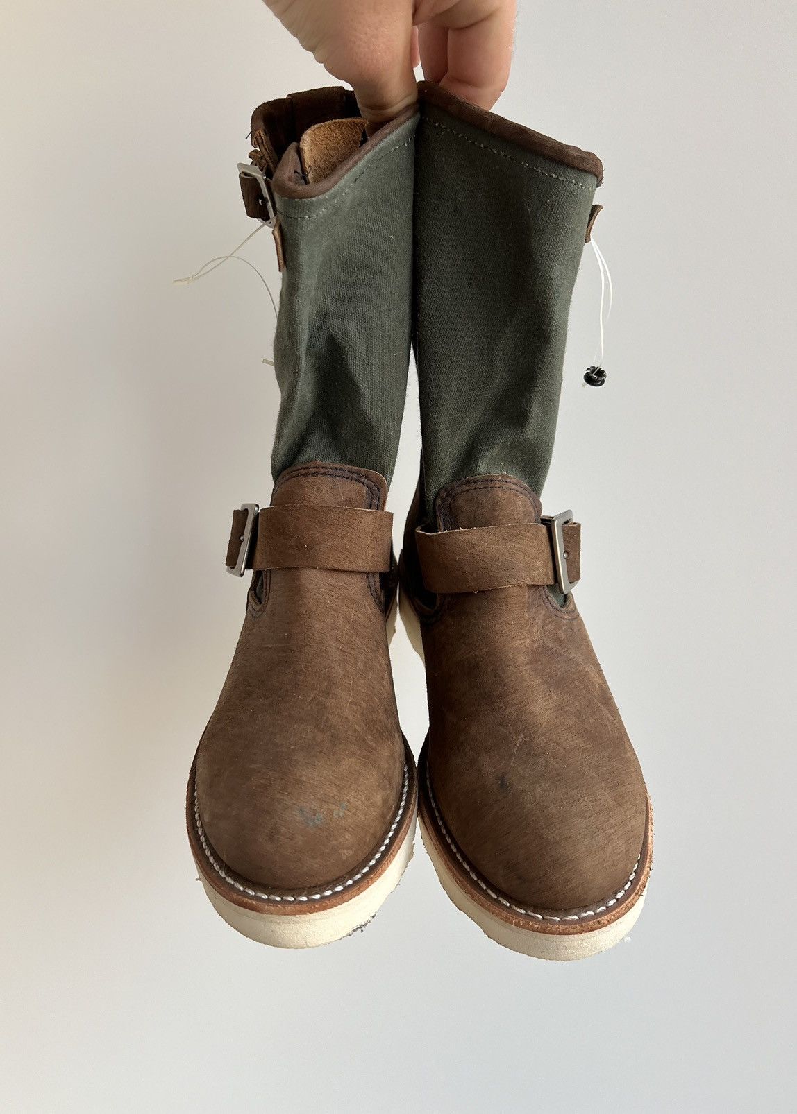 Red Wing × Vintage Vintage Red Wing 2980 Suede Brown Boots Shoes Size US 5 / EU 37 - 4 Thumbnail