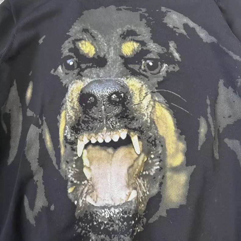 Givenchy Givenchy Rottweiler Striped Sweatshirt / Black / Size XL Size US XL / EU 56 / 4 - 3 Thumbnail