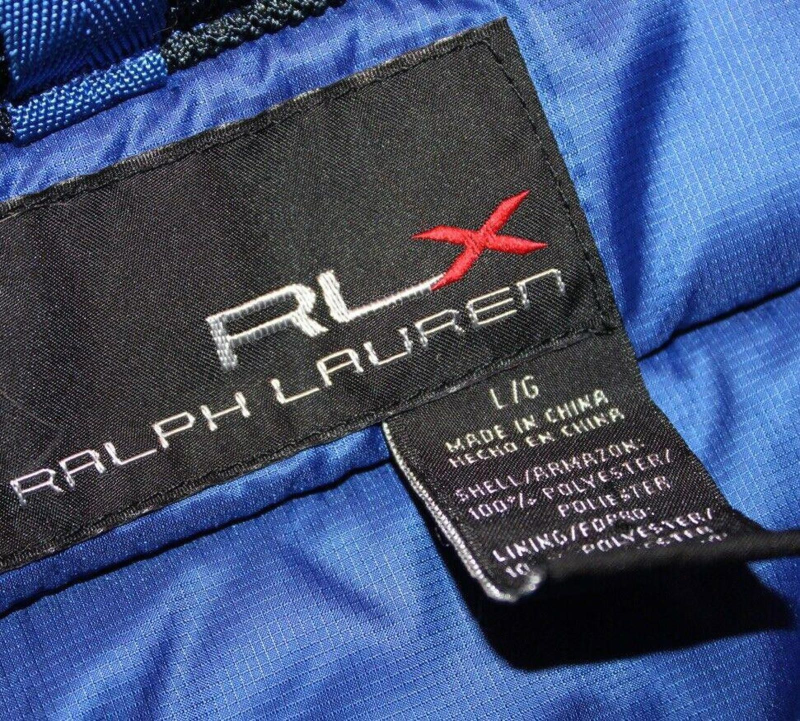 Polo Ralph Lauren RLX Ralph Lauren Mens Quilted Puffer Down Blue Vest Large Size US L / EU 52-54 / 3 - 5 Thumbnail