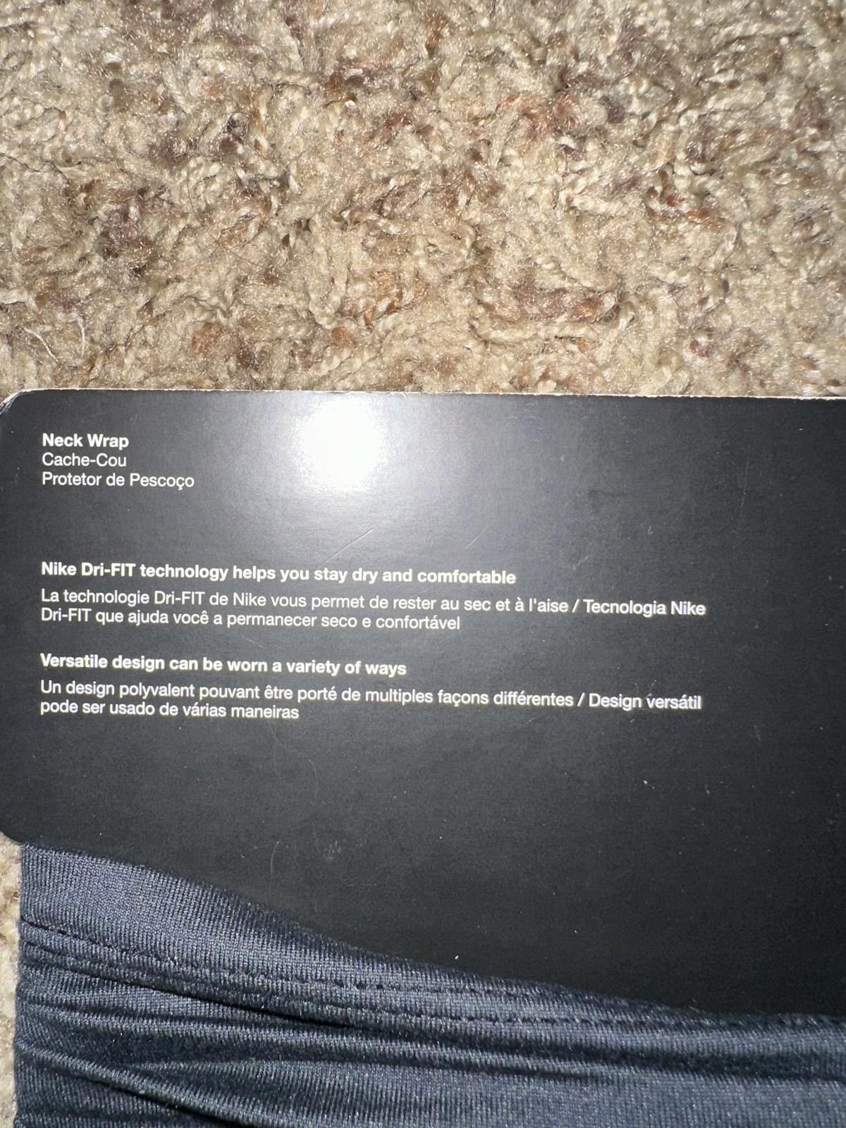 Nike Therma-Fit Wrap Neck Warmer Size ONE SIZE - 8 Thumbnail