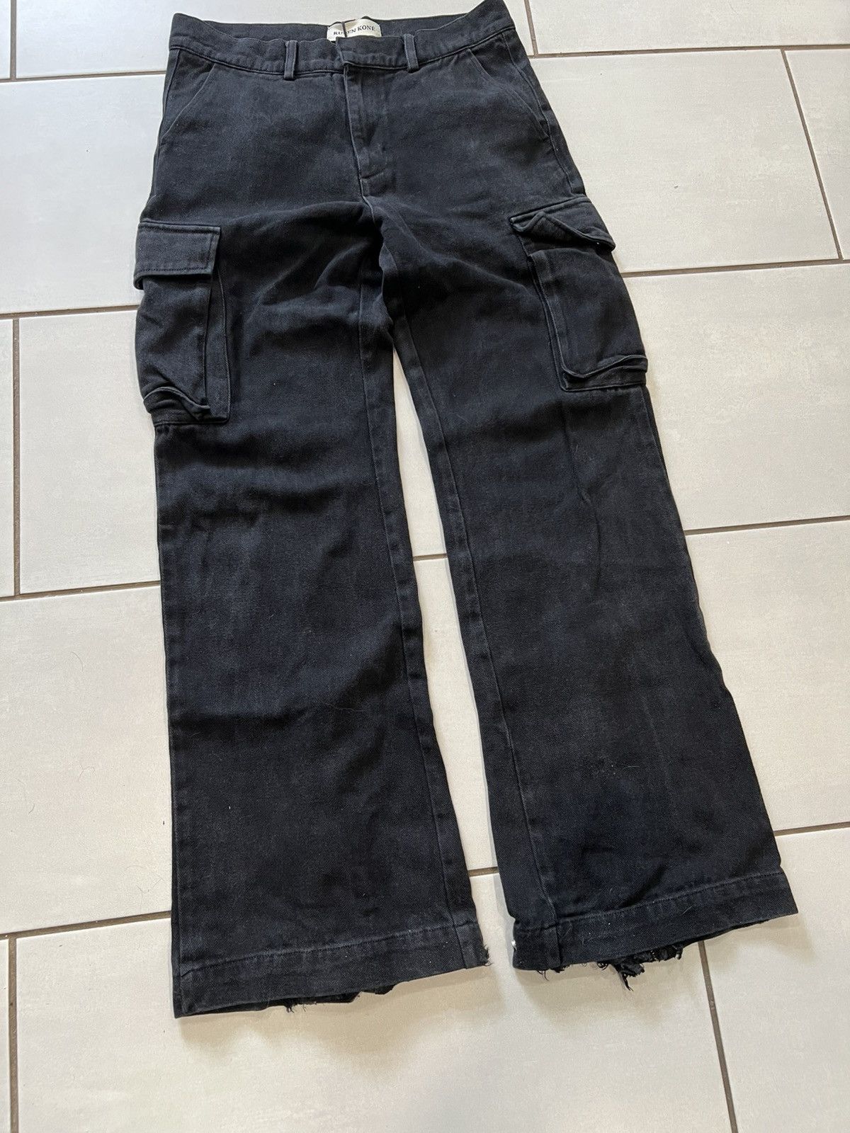Ruben Kone OG Ruben Kone Flared Cargo Pants Size US 31 - 2 Thumbnail